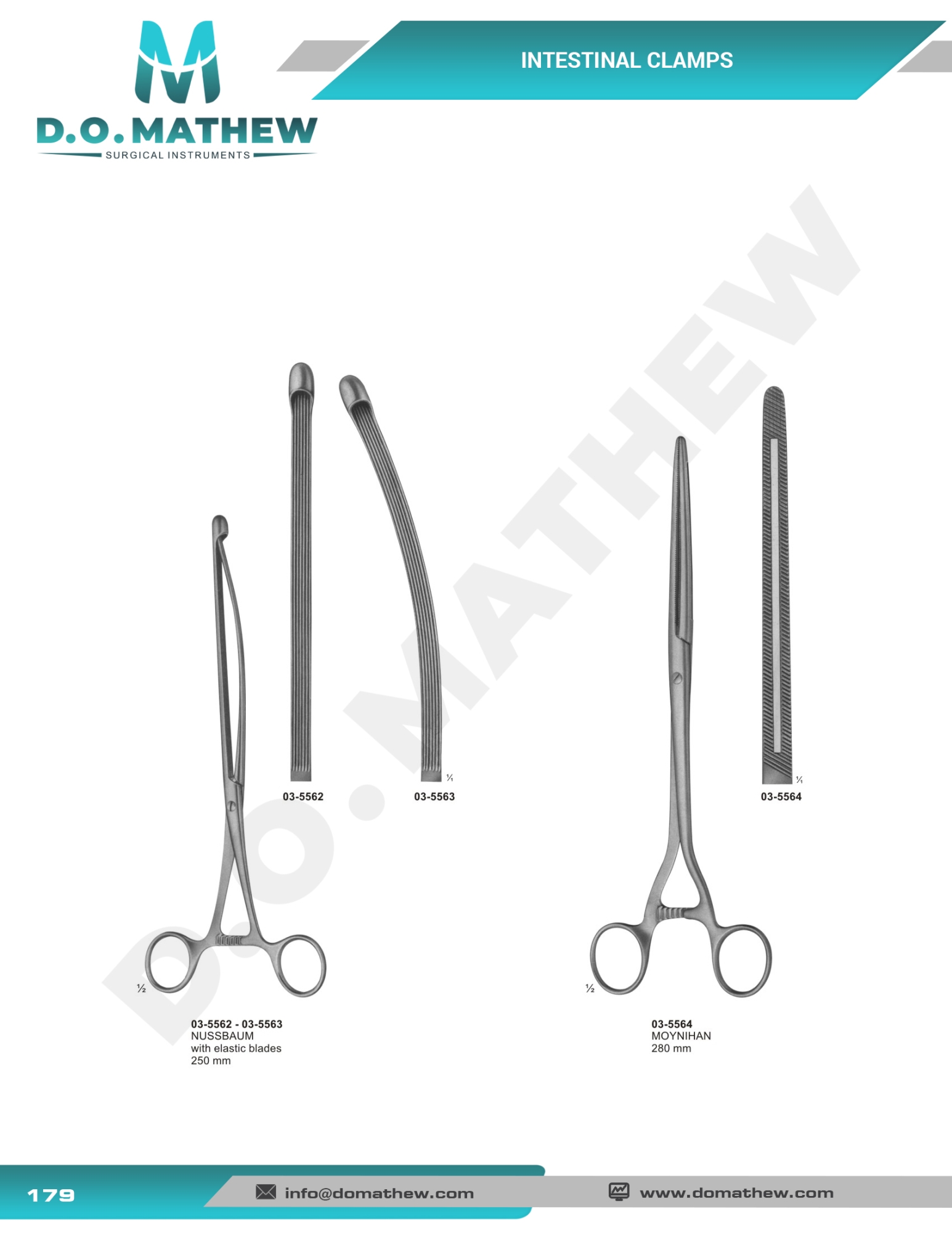 Forceps, Intestinal Clamps, Specula, Biopsy Forceps, Anuscopes